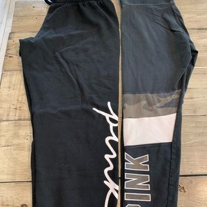 Rare Victoria secret PINK XL Pants set